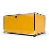 Druckercontainer 75 1x1 mit 1 Tür, Goldgelb