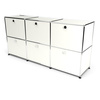 Sideboard 50 2x3 mit 6 Klapptüren, Weiss