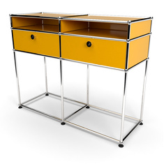 Konsolentisch 2x2 mit 2 Schubladen und schmalem Fach,...